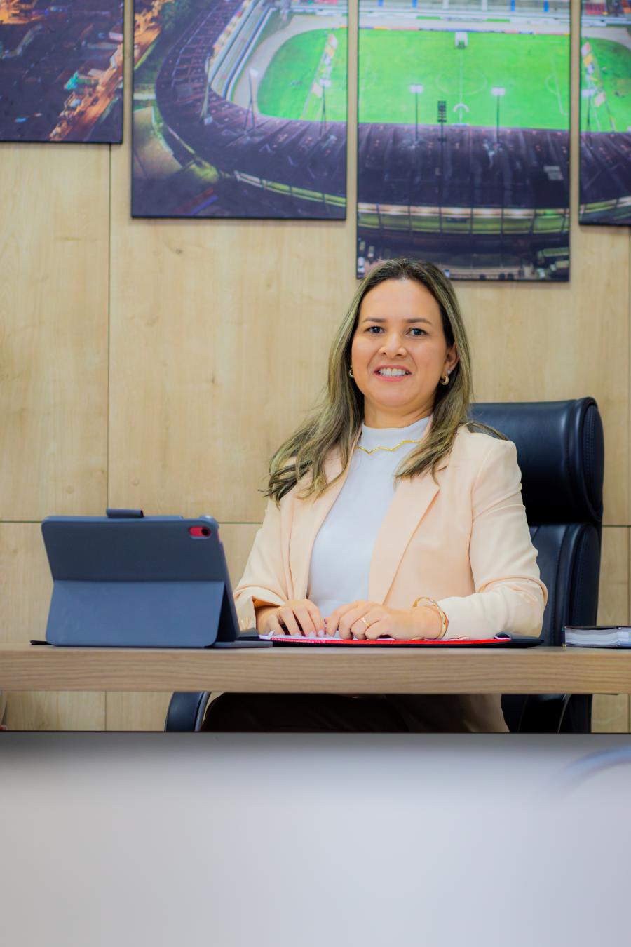 Lydia Pollyana  - Secretária de Estado do Esporte , Lazer e Juventundo (Selaj)